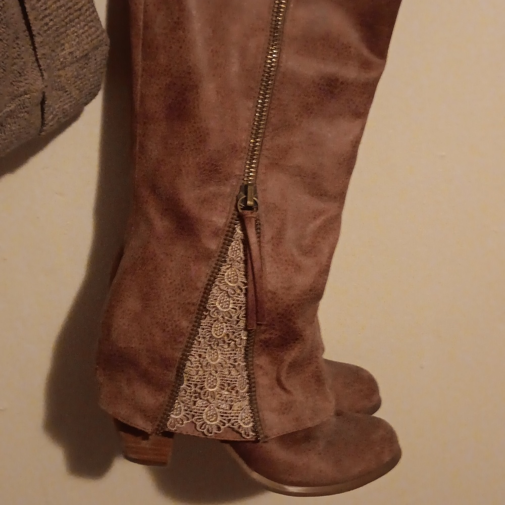 taupe boots